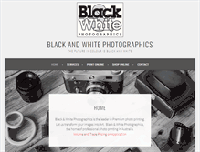 Tablet Screenshot of blackandwhitephoto.com.au